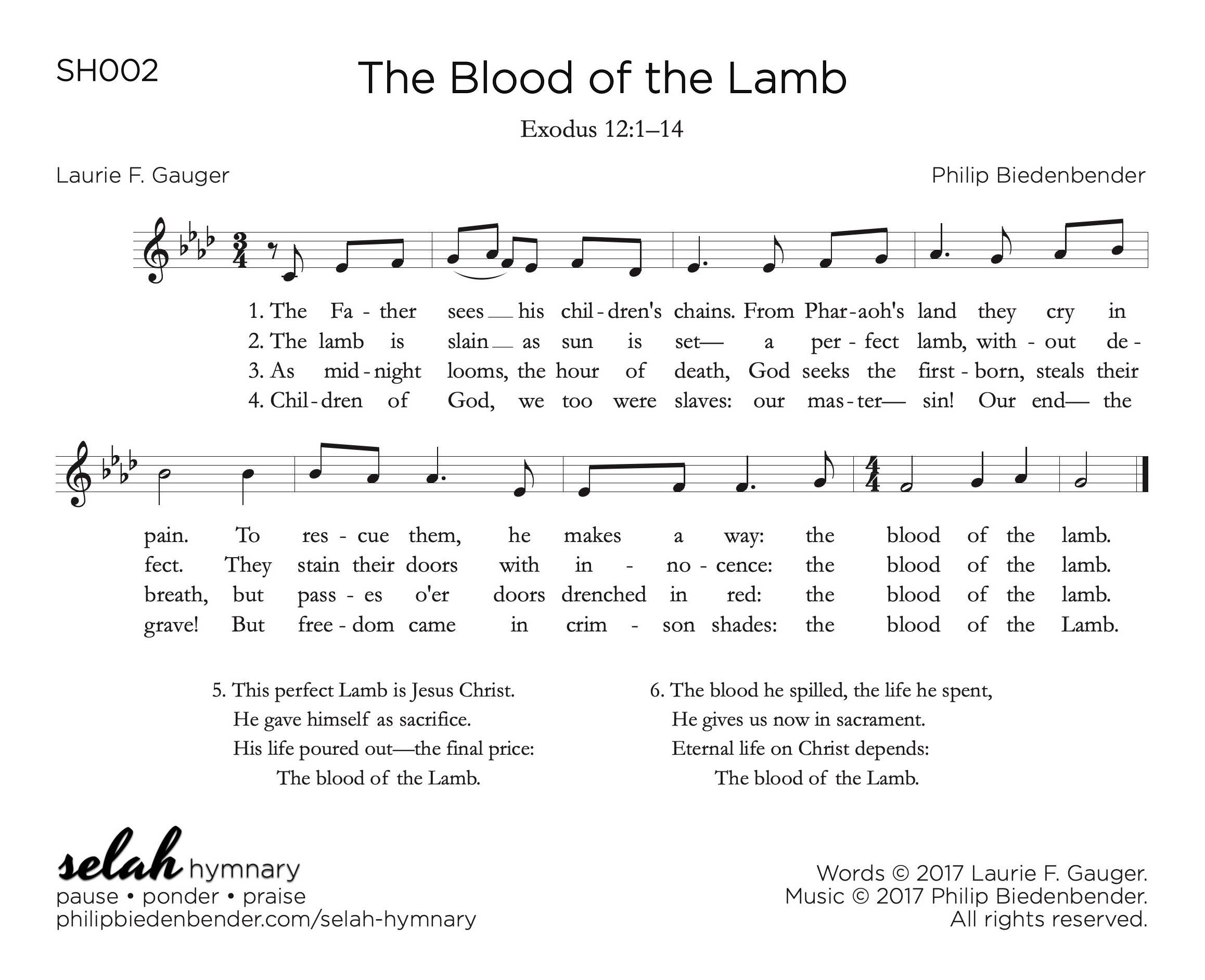 Download Song By The Blood Of The Lamb